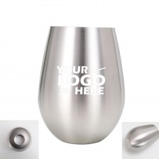 18oz Stainless Steel Egg Shaped Cup